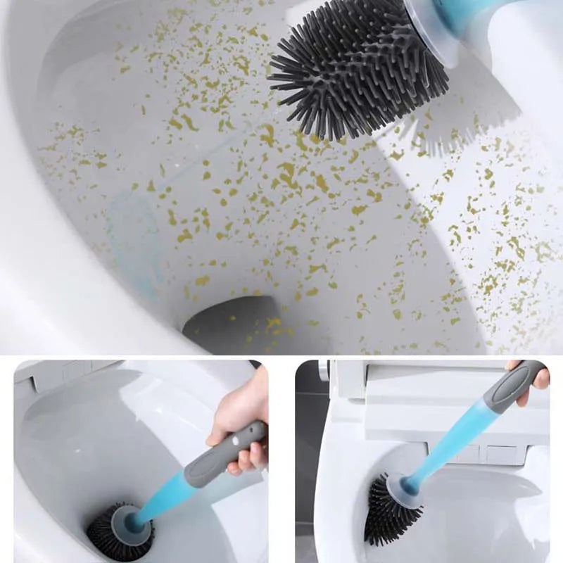 Toilet Brush Wall-Mounted Cleaning Bathroom Accessories Sets - Easier Life Emporium