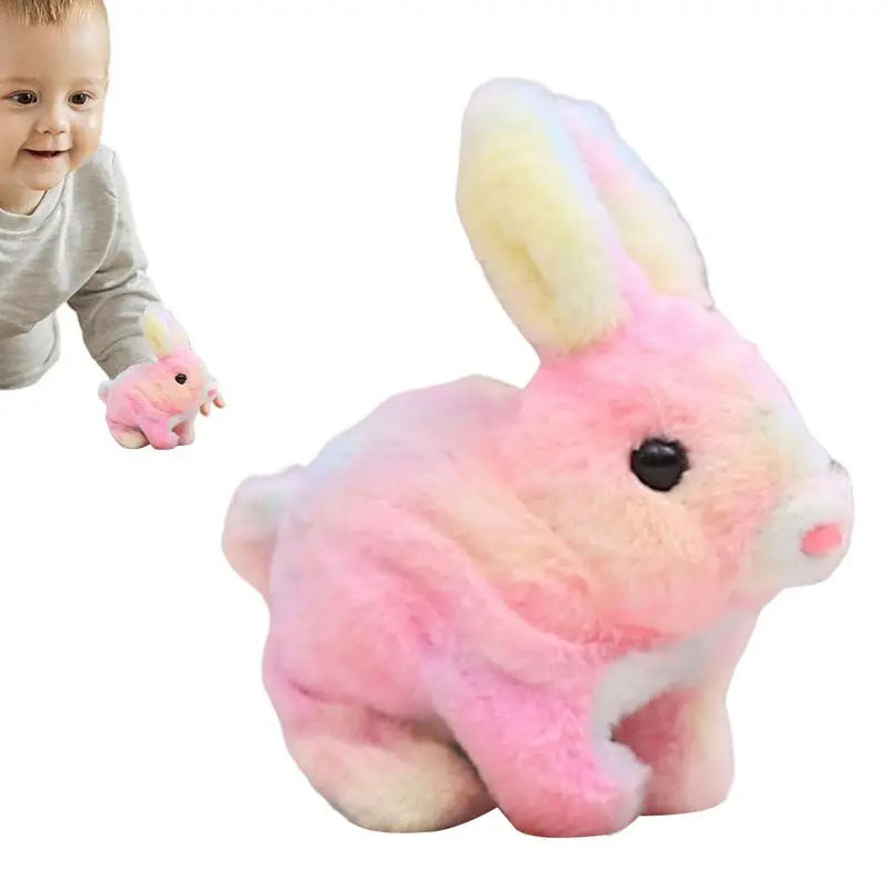 Plush Toy Electronic Bunny Or Dog Walking Talking Shake Ears - Easier Life Emporium