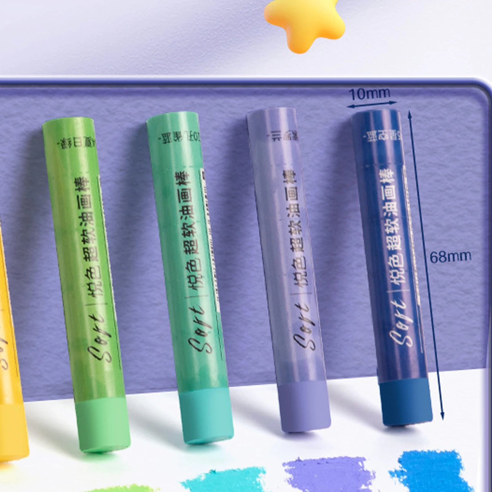 Oil painting stick paper/ scraper /tool set  /soft crayons - Easier Life Emporium