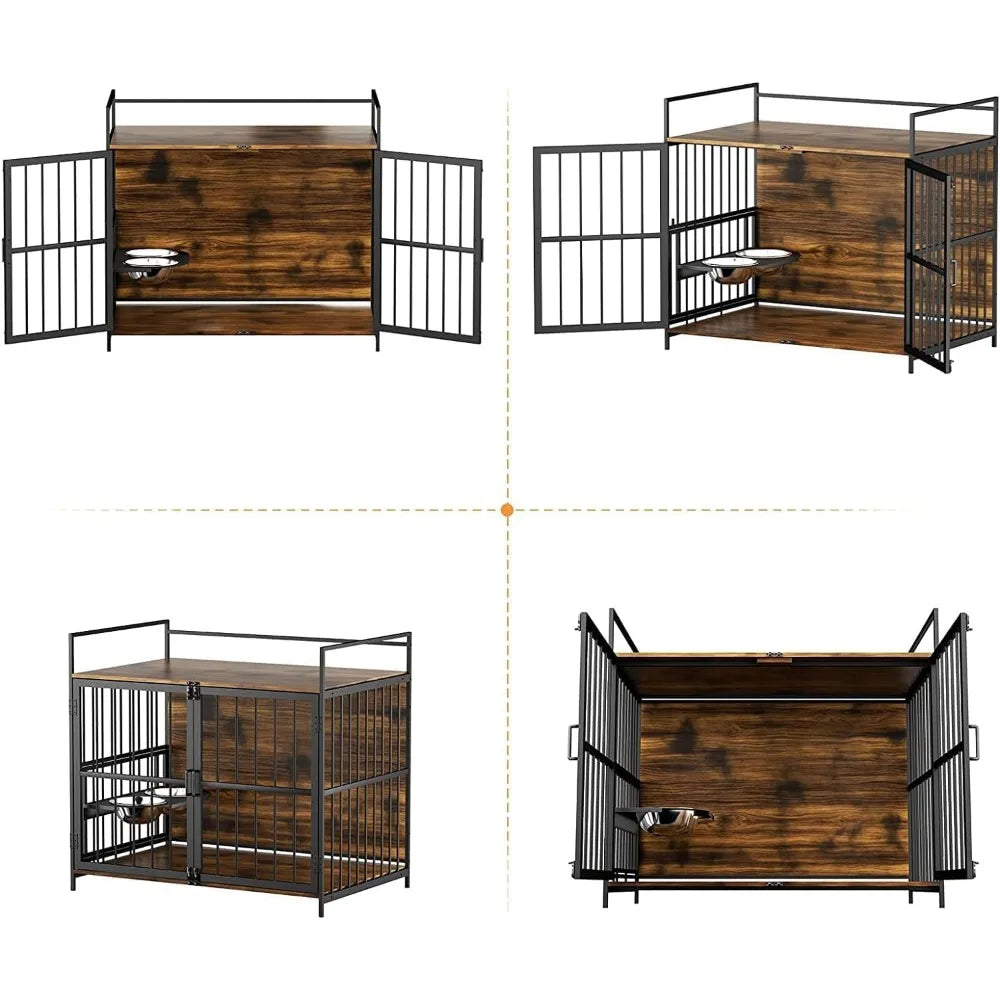 Dogs Kennel Playpen for Animals Big Crate - Easier Life Emporium