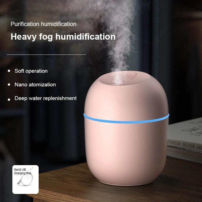 Air Humidifier Portable USB Essential Oil Diffuser - Easier Life Emporium