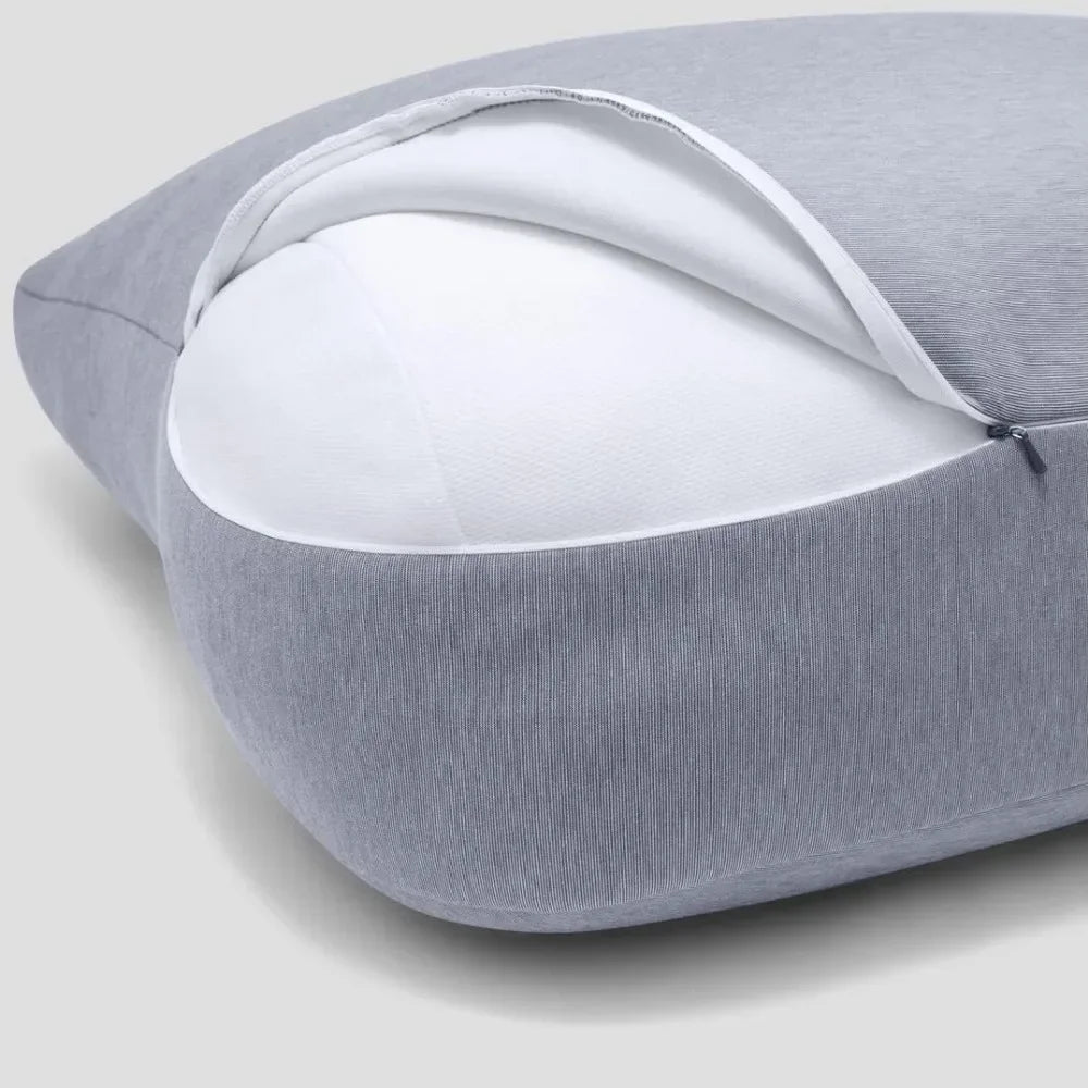grey orthopedic sleep pillow, neck - Easier Life Emporium