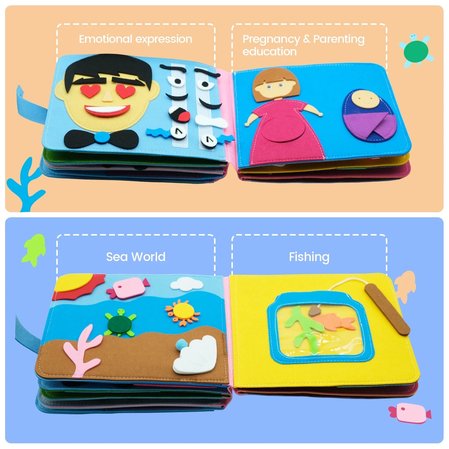 Baby Book Cloth Basic Life Skills - Easier Life Emporium