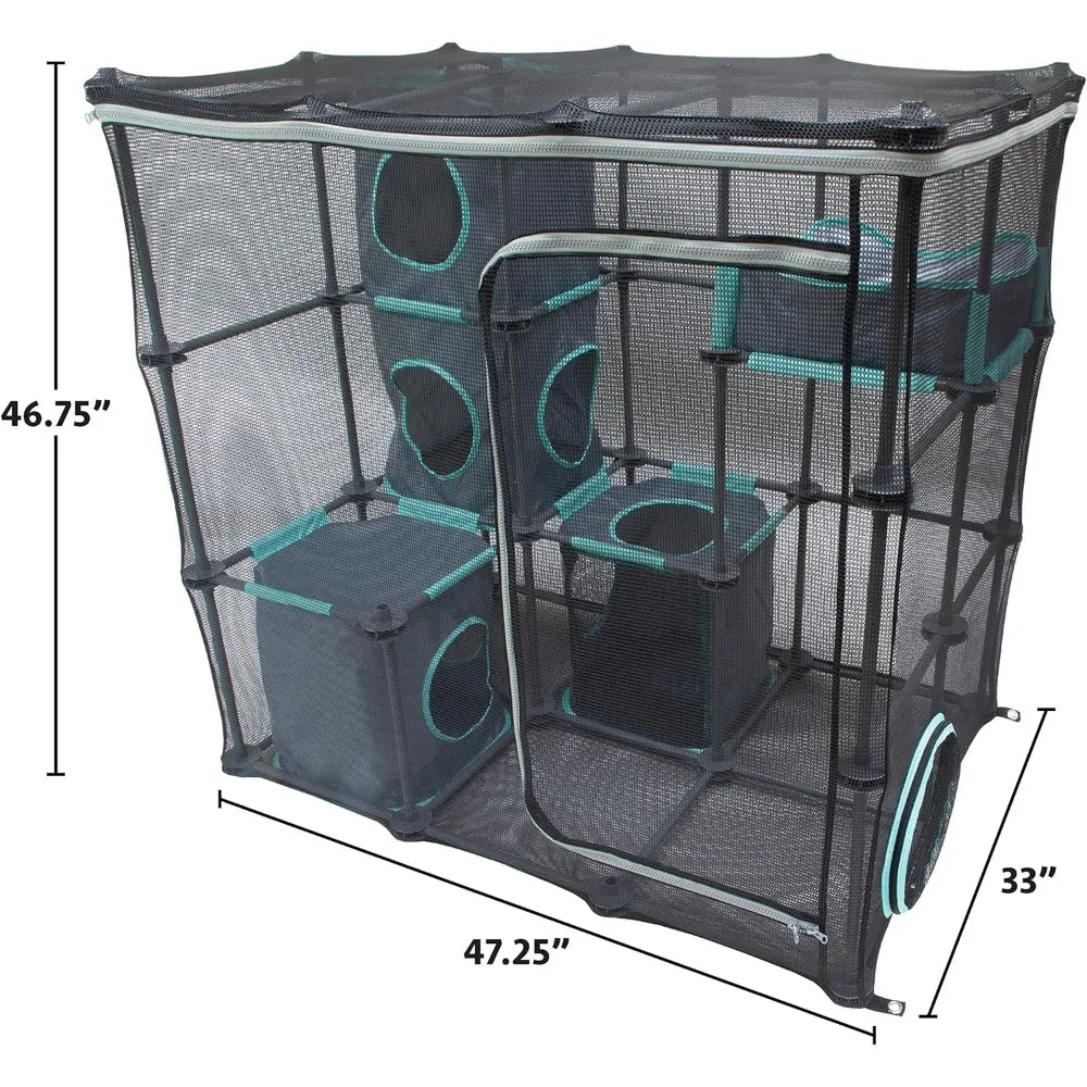 Claw Indoor and Outdoor Cat Furniture Cage - Easier Life Emporium