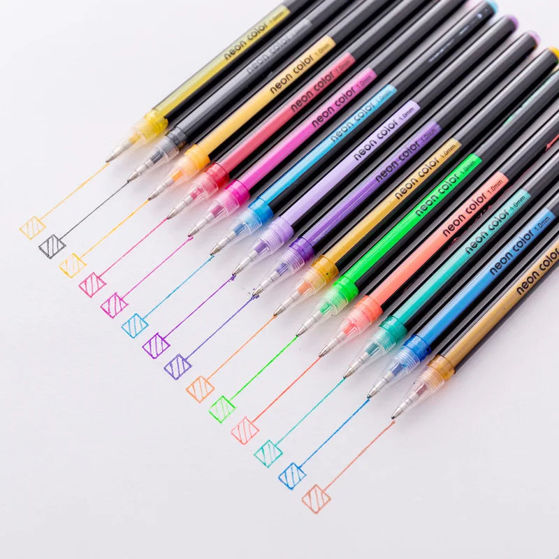 48 Colors Children's Glitter Pen Colors - Easier Life Emporium