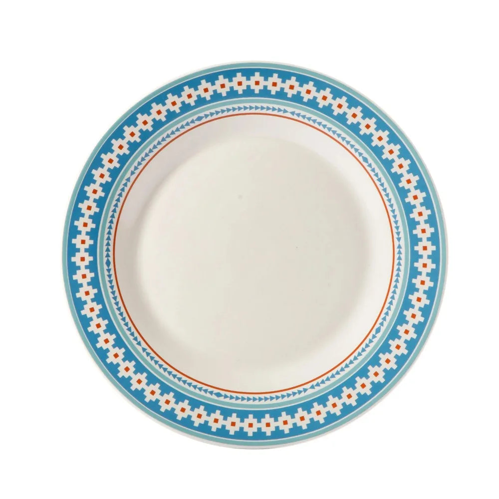 Texas Sunset 12-Piece Ceramic Dinnerware Set - Easier Life Emporium