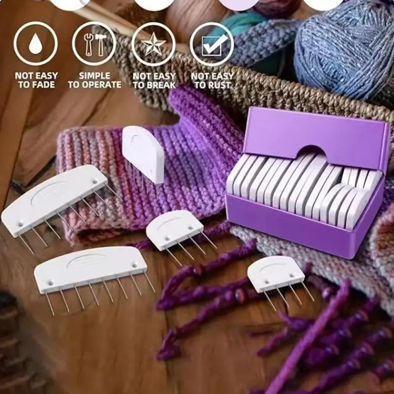 Kit Blocking Needles Crochet Combs Sturdy Blockers