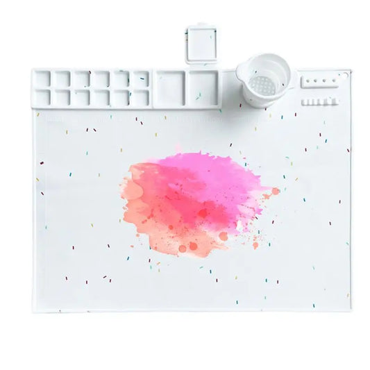 Craft Mat With Cup Washable Drawing Board For Kids - Easier Life Emporium