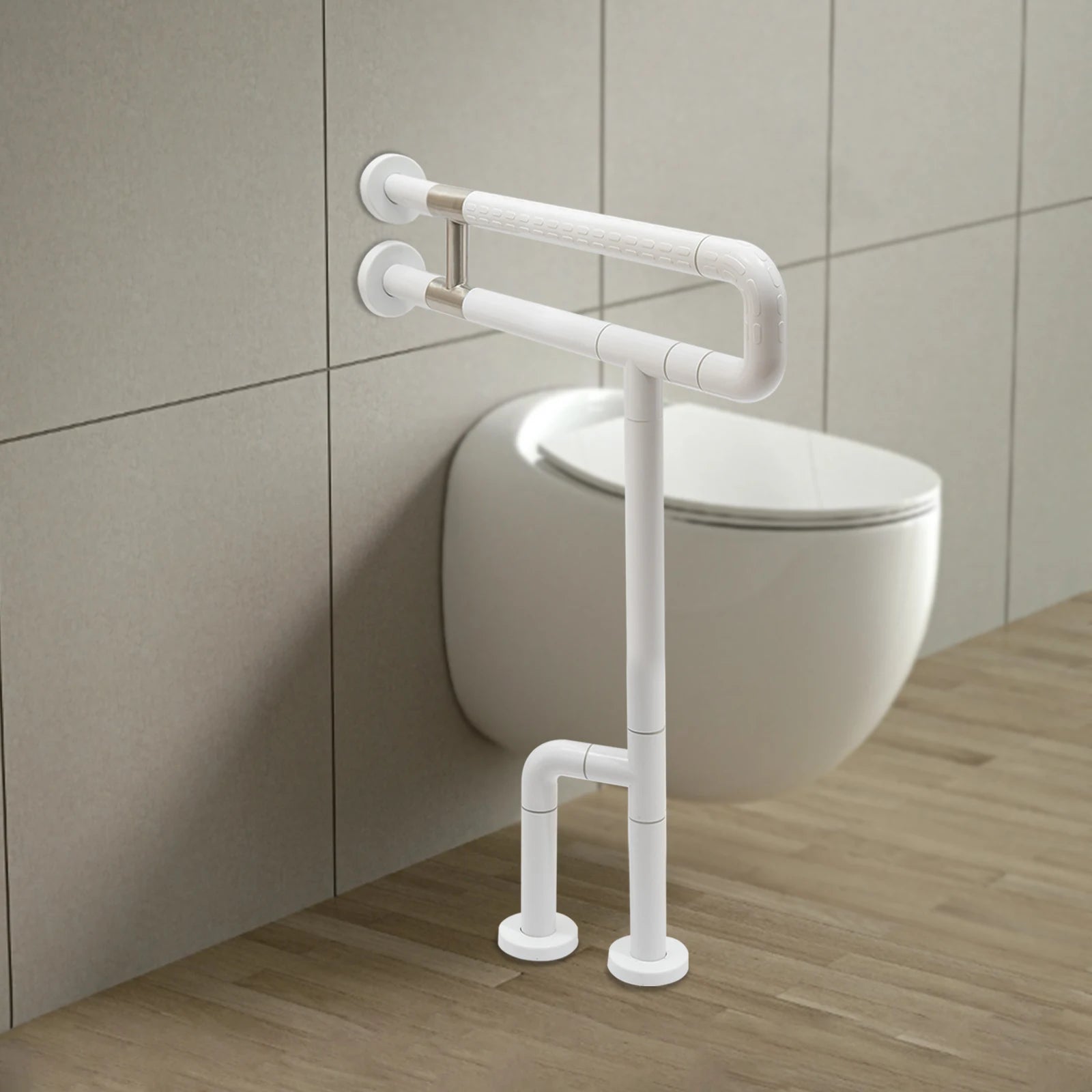 Toilet Grab Bars Handicap Hand Grips, Handle and Rail Support - Easier Life Emporium