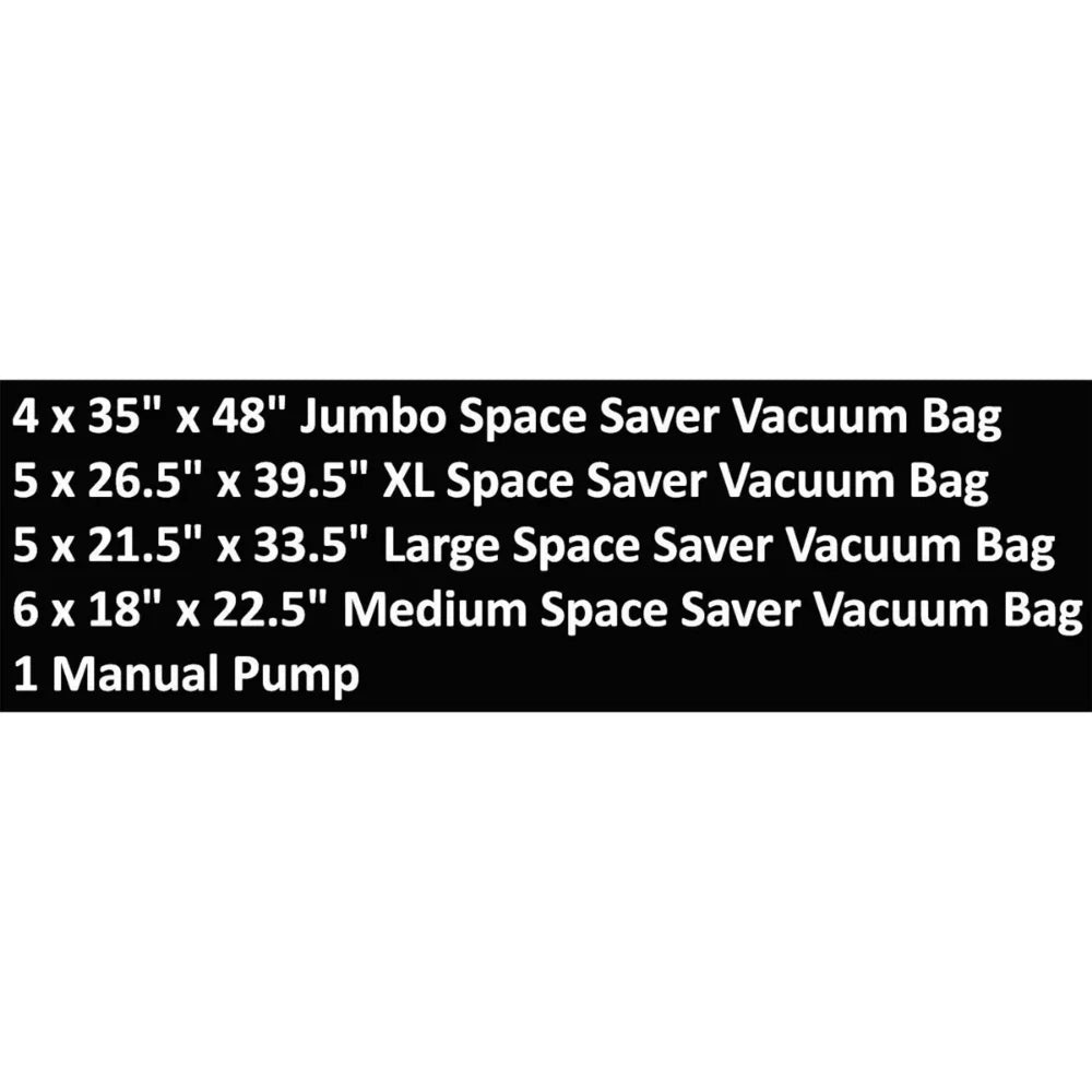 Vacuum Storage Bags-Airtight Bag-Shrink Down - Easier Life Emporium