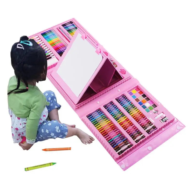 208Pcs Drawing Art kit with Double Painting Supplies - Easier Life Emporium