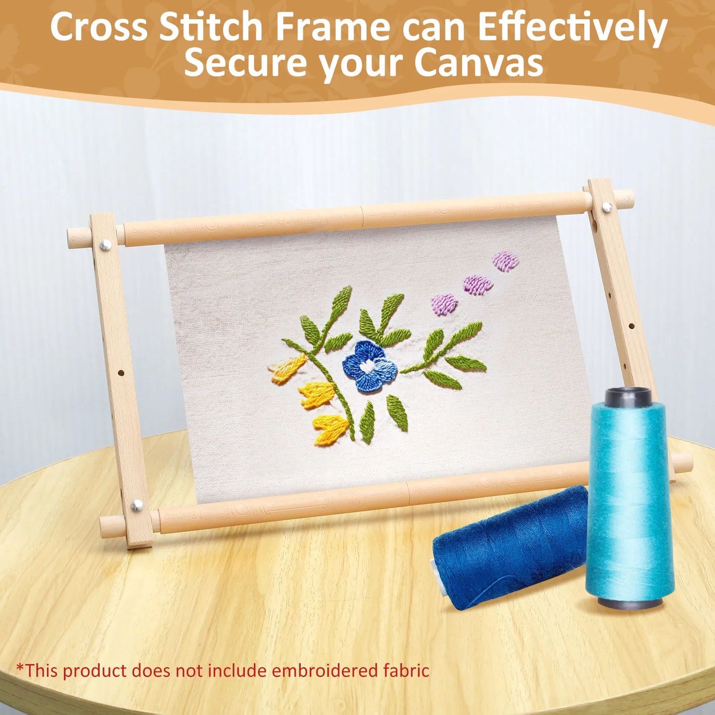 Needlepoint Embroidery Tapestry Scroll Frame - Easier Life Emporium
